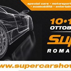 Supercar Roma Auto Show 10-11-12 ottobre 2014