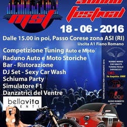Motor Sound Festival - Passo Corese zona ASI (RI) Anno 2016