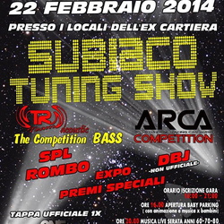 Subiaco - RM - Tuning Show - 22 febbraio 2014